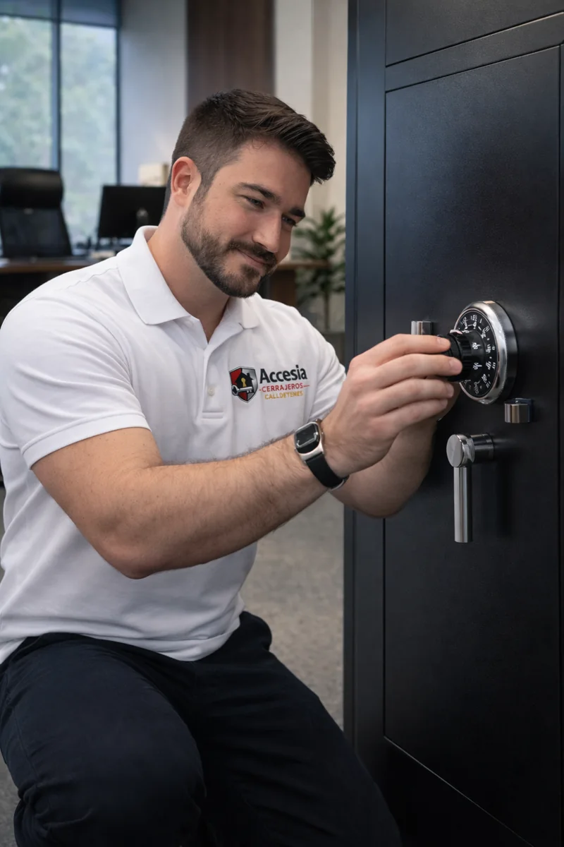 Apertura de cajas fuertes en Calldetenes