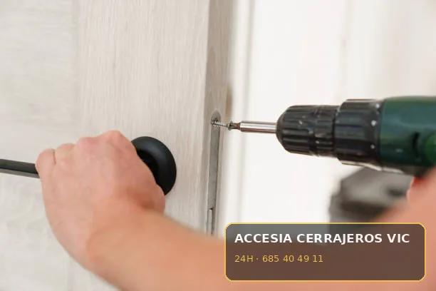 Instalación de cerrojos y cerraduras en Vic