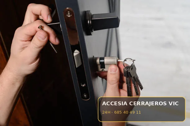 Reparación de cerrojos y cerraduras en Vic